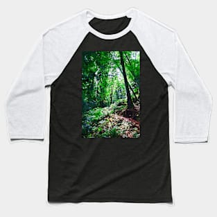 Sunlight And The Trail Baseball T-Shirt